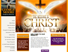 Tablet Screenshot of gdmeministries.org